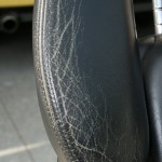 Cracked Leather Sofa